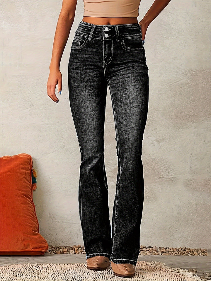 Romani™ | Elegant Retro Flare Jeans