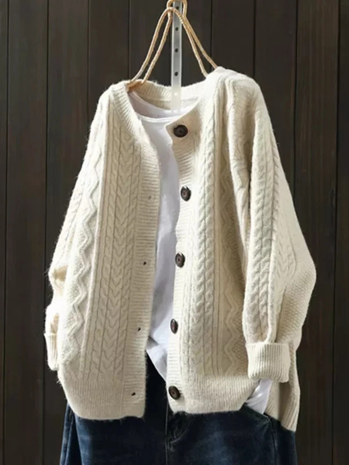 Lorenza| Cable Cardigan