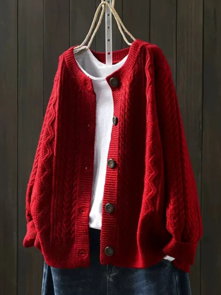 Lorenza| Cable Cardigan