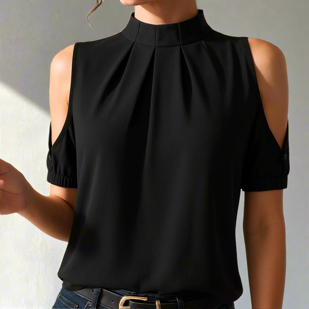 Inge | Stylish Cold-Shoulder Blouse