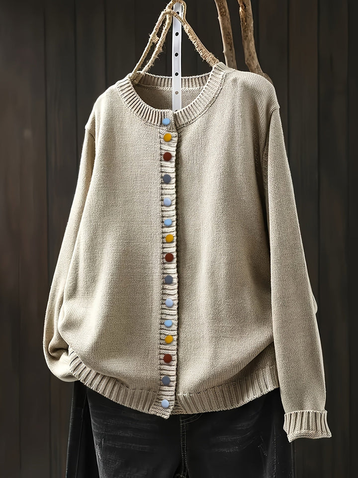 Sofia | Chic Button Cardigan