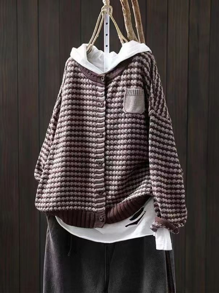 Seliora | Testured Knit Cardigan