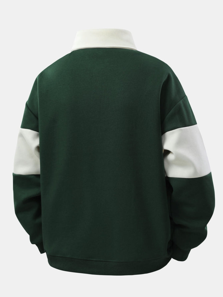 Richard | Relax Fit Polo Sweatshirt