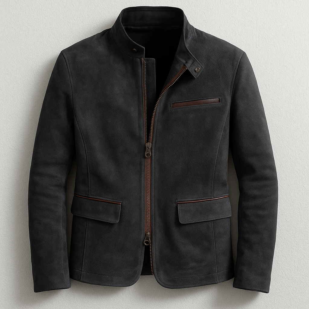 Marcus™ |  Classic Jacket with Zip Detail