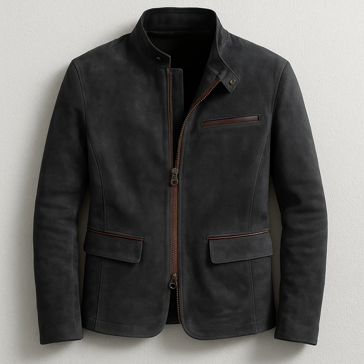 Marcus™ |  Classic Jacket with Zip Detail