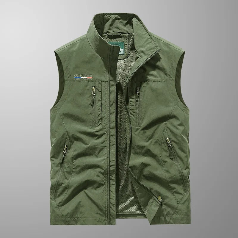 Abram™ | Lightweight Multi-Pocket Cargo Vest