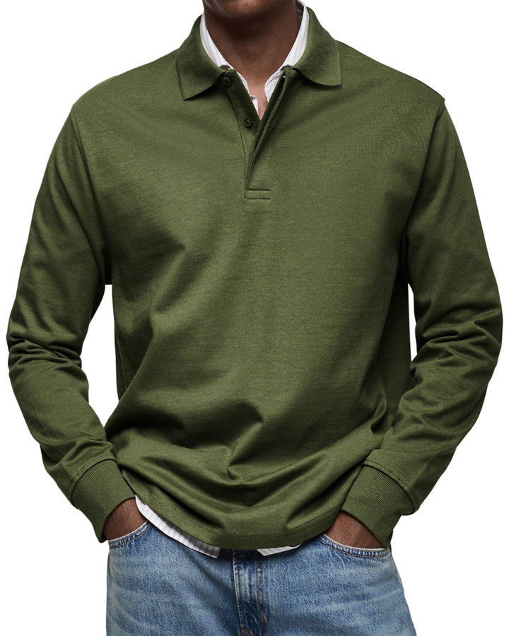 Alexandre | Casual Long Sleeve Polo