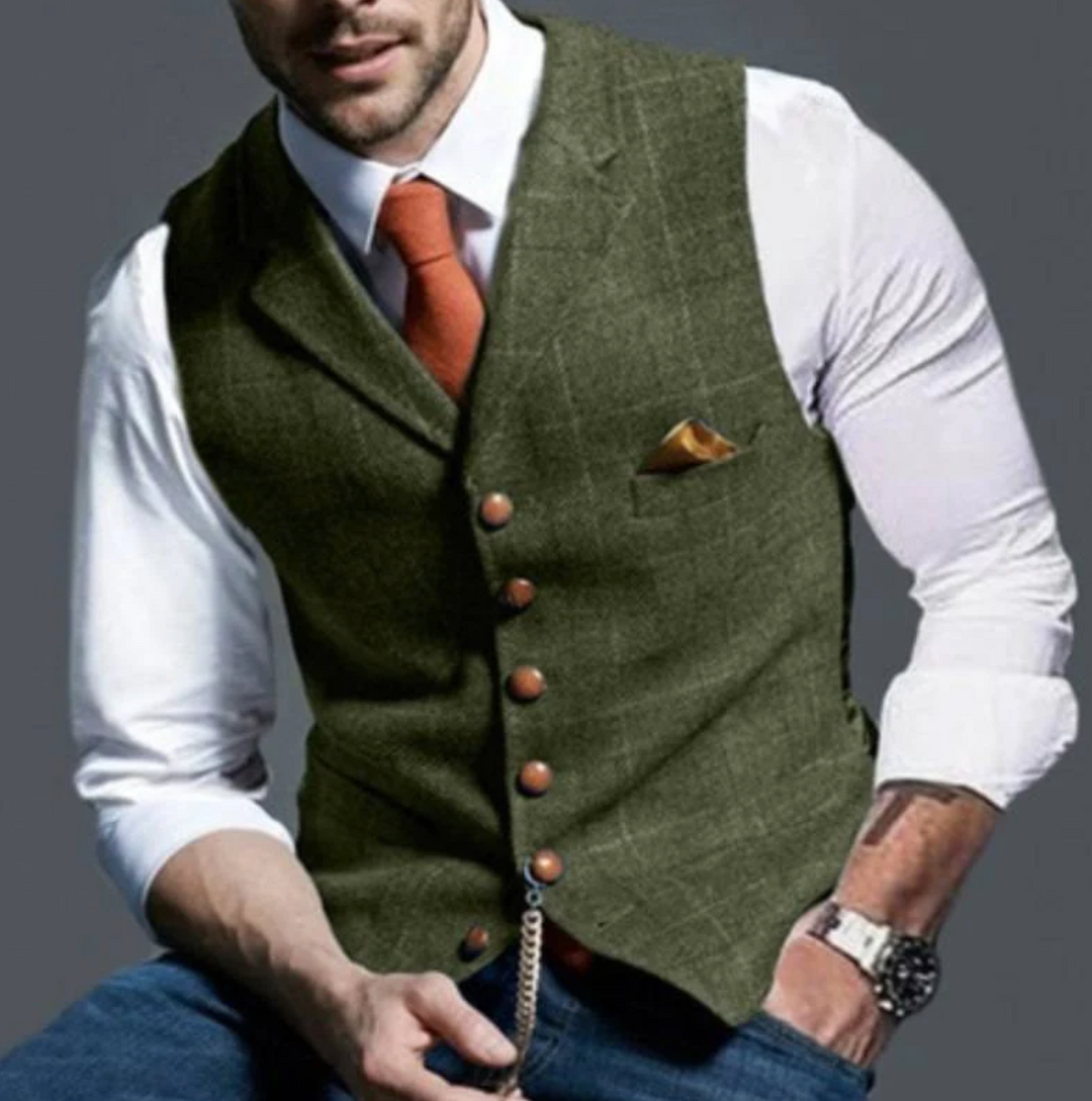Damiel | Elegant Button Waistcoat