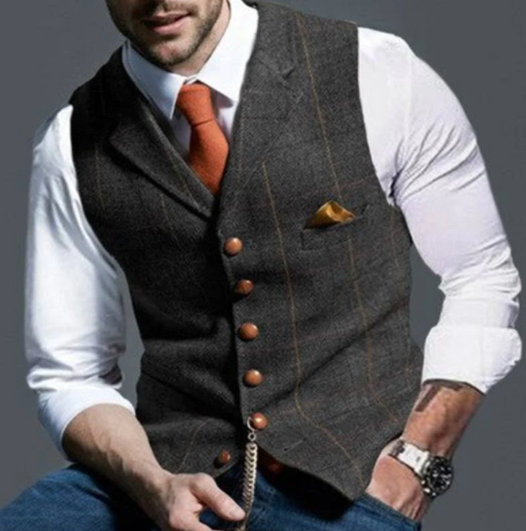 Damiel | Elegant Button Waistcoat