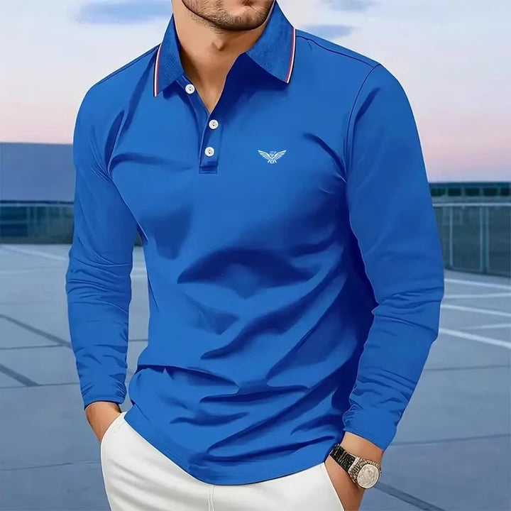 Mario | Long Sleeved Polo Shirt
