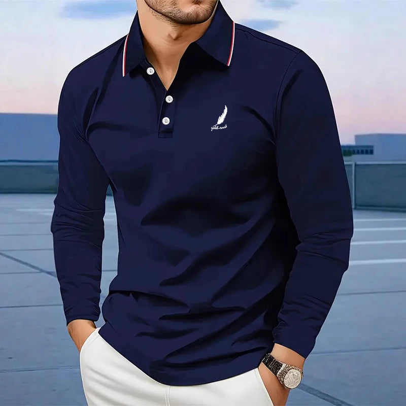 Mario | Long Sleeved Polo Shirt