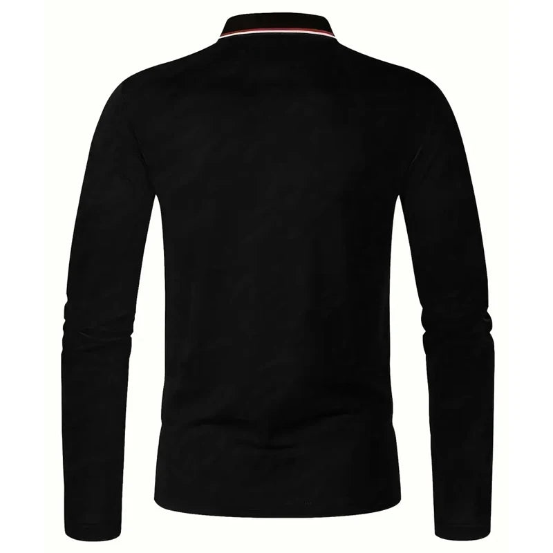 Mario | Long Sleeved Polo Shirt