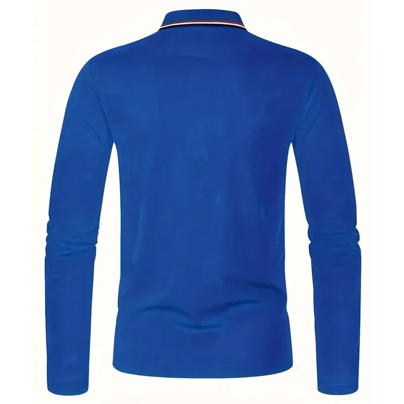 Mario | Long Sleeved Polo Shirt
