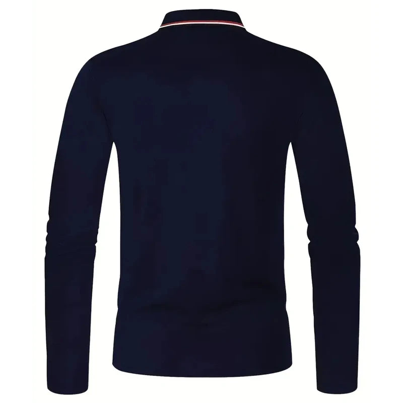 Mario | Long Sleeved Polo Shirt