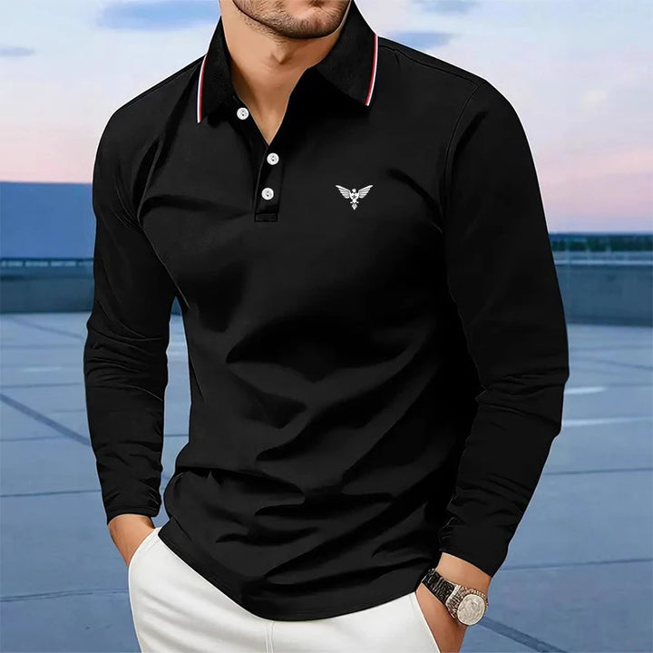 Mario | Long Sleeved Polo Shirt