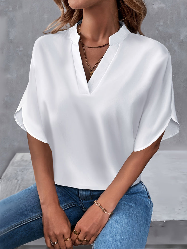 Lexa | Relaxed Fit V-Neck Blouse
