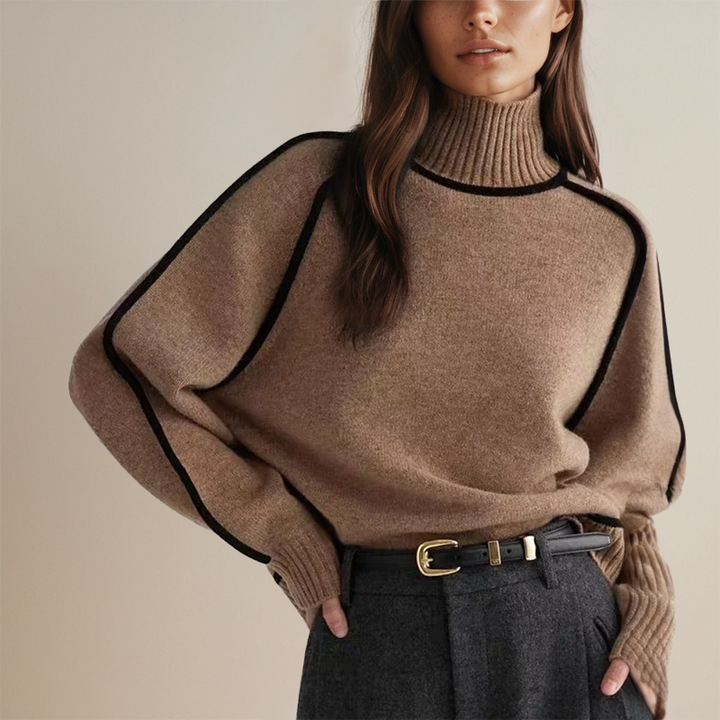 Mirabella | Couture-Inspired Turtleneck Style