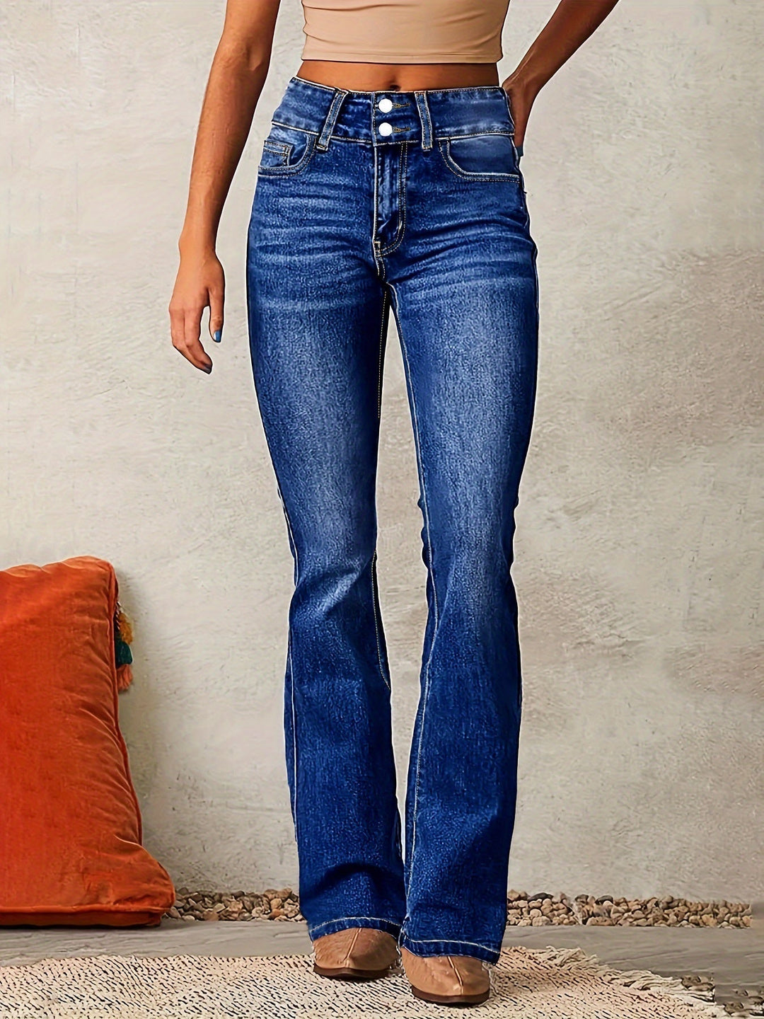 Romani™ | Elegant Retro Flare Jeans