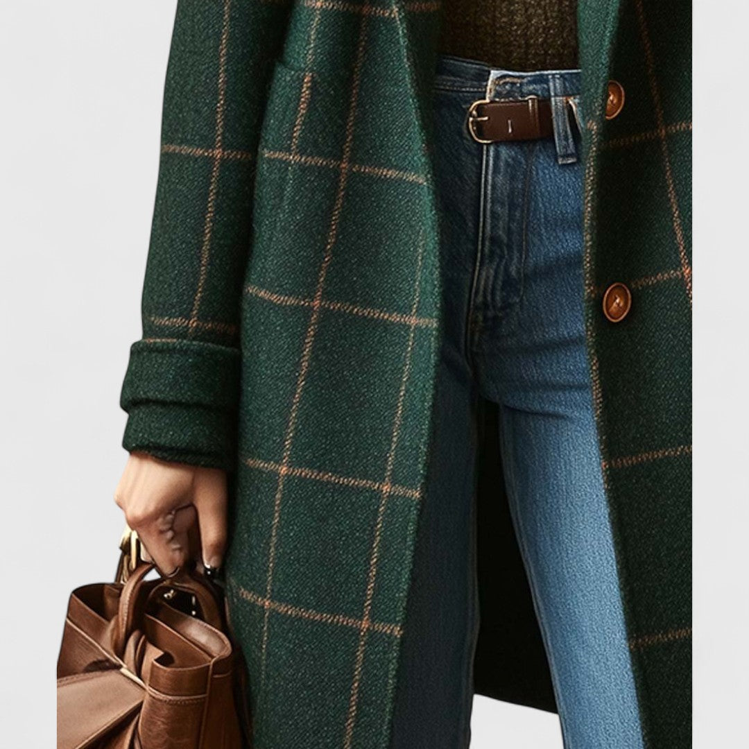Fiona |Classic Check Coat