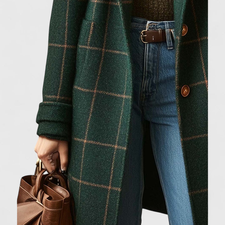 Fiona |Classic Check Coat