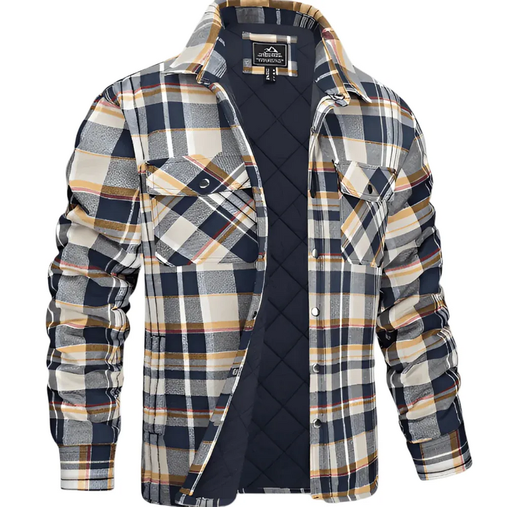 Braxton | Plaid Zip Jacket