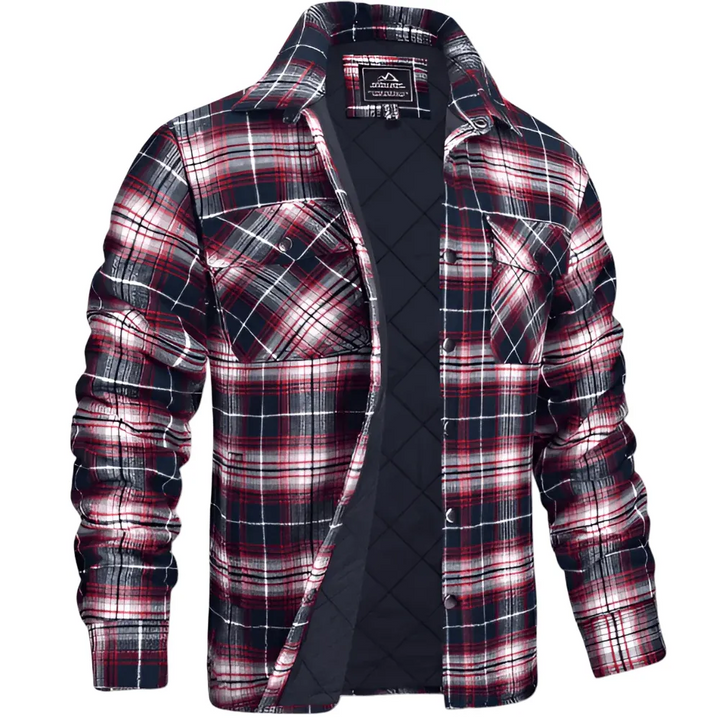 Braxton | Plaid Zip Jacket