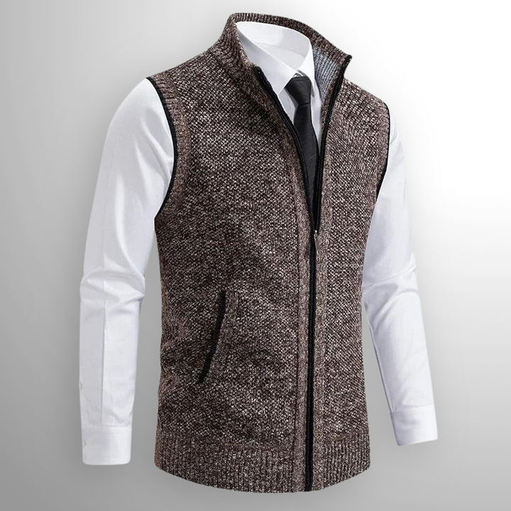 Harrison | Full-Zip Sweater Vest