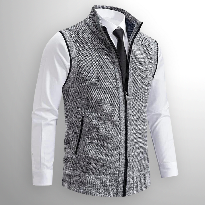 Harrison | Full-Zip Sweater Vest